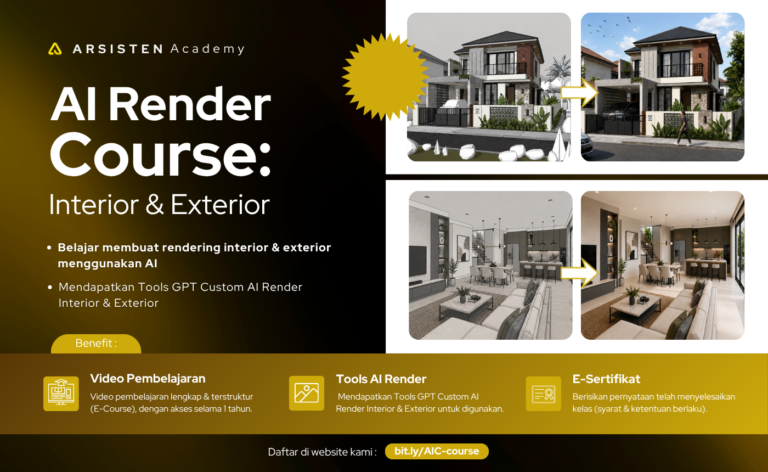 AI Rendering Course : Interior & Exterior