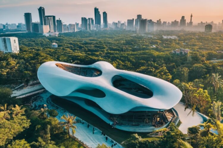5 Arsitek dengan Gaya Khas Arsitektur Futuristik